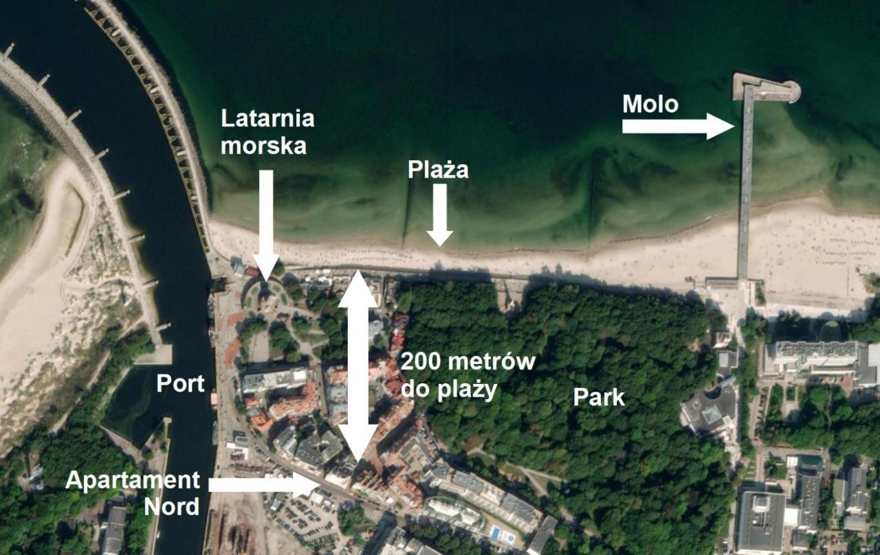 Apartament Nord Kolobrzeg Bagian luar foto